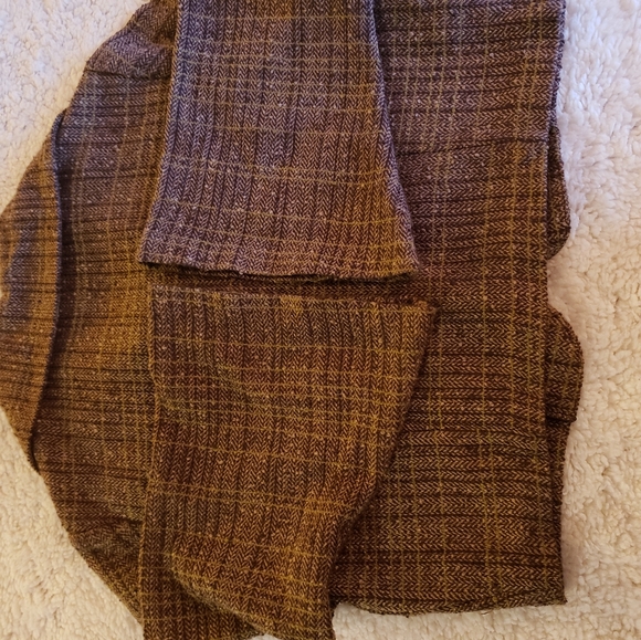 Vintage Swing  flare crop plaid bell sleeve spring … - Picture 8 of 8